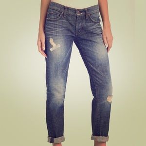 RARE Rich and Skinny Mended Heart Boyfriend Jean